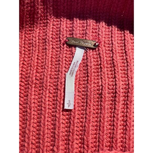 Free People Sweater Emmy Oversized Pullover Boho Slouchy Chunky Cozycore Comfy - Picture 6 of 7